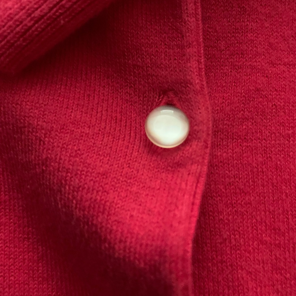 Talbots Pink Cardigan Soft Knit Sweater - Picture 4 of 6